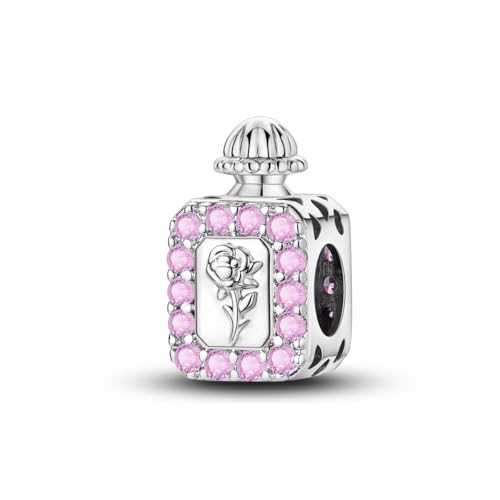 NARMO 925 Sterling Silver Charm Bead for Bracelets Silver Charms for Women - color: Perfume