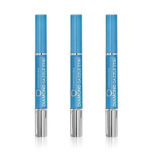 CONNOISSEURS Diamond Dazzle Stik - Portable Diamond Cleaner for Rings and Other Jewelry - Bring Out The Sparkle in Your Diamonds and Precious Stones - style: Original (3 Count)