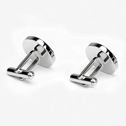Kooer Personalized Men's Wedding Cufflinks, Custom Father Of The Bride Cuff Links Jewelry Gift For Men Him Groom Groomsman - style: best man