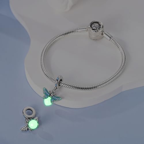 14K Gold Plated Charms for Bracelets Necklace Star Moon Cross Beads Woman | 925 Sterling Silver Charms Butterfly Cute Cat Dog Evil Eye Lucky Bracelet Beads Aesthetic Peandant Jewelry Gift for Mom - color: blue 1