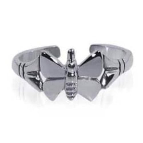 Gem Avenue 925 Sterling Silver Toe Rings Collections – Beach, Celtic, Heart, Dolphin, Flower & More Designs for Women – Elegant Adjustable Summer Jewelry - style: Style 2