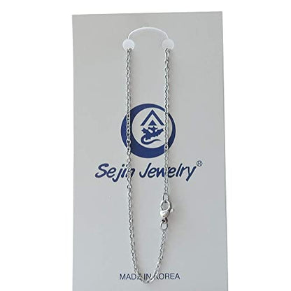 2MM Stainless Steel Necklace - Thin Cable Chain for Women & Men, Silver Chains for Pendant Addition or Alone - 16-30 Inch Available - size: 20 inch