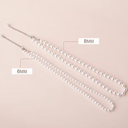 Imitation Pearl Necklace Wedding Pearl Necklace for Women