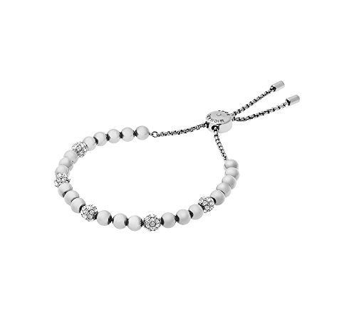 Michael Kors Silver-Tone Bracelet for Women; Bracelets; Jewelry for Women - color: Silver Bead