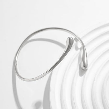Todenb Upper Arm Cuff for Women Minimalist Adjustable Arm Band Gold Silver Arm Cuff Multi-Layer Arm Bracelet Upper Arm Jewelry - color: Silver Chunky