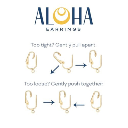 Silver Clip On Earrings For Women, They Look Pierced, Don't Pinch & Won't Fall Off, Hypoallergenic & Lightweight - color: Silver Chain Mail
