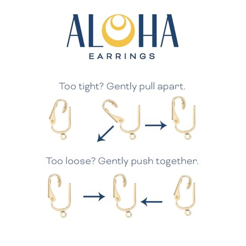 Silver Clip On Earrings For Women, They Look Pierced, Don't Pinch & Won't Fall Off, Hypoallergenic & Lightweight - color: Silver Infinity Loop