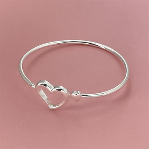 925 Sterling Silver Bracelet Plated Cuff Bangle Bracelet Fashionable Multi-layer Cross Wire Bangle Bracelet Open Adjustable Wide Cuff Bracelet for Teen Girls Fashion Jewelry - color: silver A