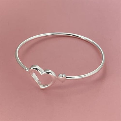 925 Sterling Silver Bracelet Plated Cuff Bangle Bracelet Fashionable Multi-layer Cross Wire Bangle Bracelet Open Adjustable Wide Cuff Bracelet for Teen Girls Fashion Jewelry - color: silver A