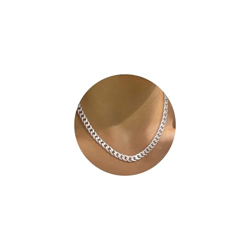 Moodear Gold Necklace for Women 14K Gold Plated Chain Necklace | Gold Chunky Necklace, Dainty Cuban Link Paperclip Chain Layered Necklace, Trendy Fashion Gift for Women Daily Wear - style: Cuban Chain
