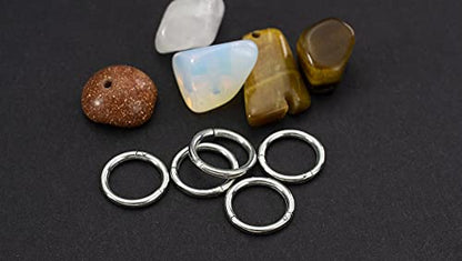 5Pcs 16G 18G Surgical Steel Nose Rings Hoop Tragus Septum Cartilage Hoop Earrings For Women Men Body Piercing Jewelry Kit Bar Length 6mm/8mm/10mm/12mm/14mm - style: 5Pcs -18G - Steel - 6mm