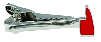 Hero's Pride Fire Axe Tie Bar - Nickel - 40mm - color: Metallic