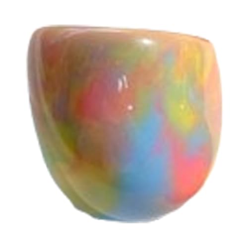 PINK TOWN Resin Chunky Ring, Multicolor Acrylic Stackable Rings Set Vintage Plastic Knuckle Rings Aesthetic Y2k Statement Rings Thick Dome Finger Joint Ring for Women - color: Blue1