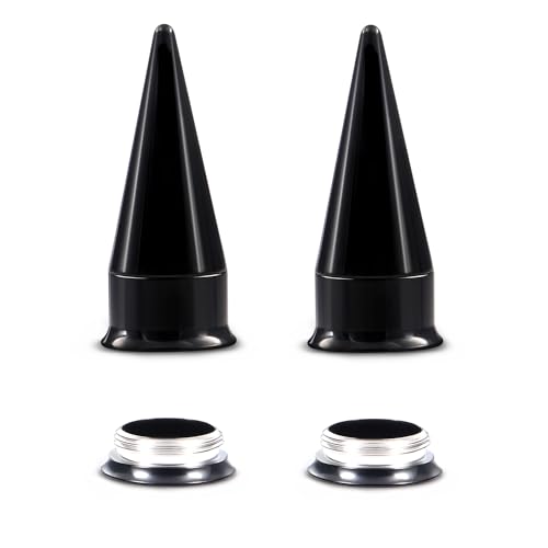 Piercing Taper Stretching 2 in 1 Ear Tunnel Gauges Stretcher Stainless Steel Internally Threaded Plugs Gauge for Ears Women Men 1G 7mm - color: Black, size: 13mm ( 1/2" )