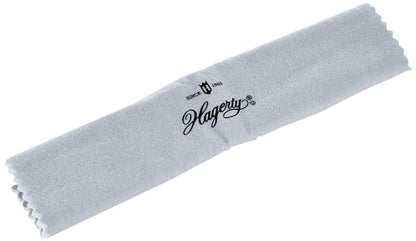 Hagerty Jewelry Polishing Cloth, for Sterling Silver, Gold, Platinum - Safe on Necklaces, Rings, Bracelets, Made in USA, Kosher Certified, 12 in. x 15 in. - size: 12X15