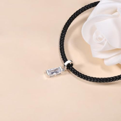 Helonley Birthstone Charms for Charms Bracelet: Birth Stone Charms | 925 Sterling Silver Birth Stone Bead Charms for Bracelets and Necklaces, Christmas Birthday Gifts for Mom and Wife - color: Apr.