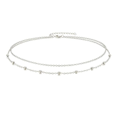Layered Belly Waist Chain for Women - color: Silver