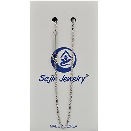 2MM Stainless Steel Necklace - Thin Cable Chain for Women & Men, Silver Chains for Pendant Addition or Alone - 16-30 Inch Available - size: 27 inch