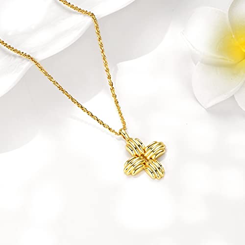 FRUMOS Dainty Layered Choker Necklace 18k gold Plated Y Pendant Commemorative coin Necklace Multilayer Bar Disc Necklace Adjustable Layering Choker Necklaces fashion jewelry for Women Girls - color: Large ridge cross Pendant