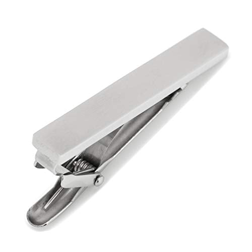 Ox and Bull Trading Company Stainless Steel Polished Tie Clip