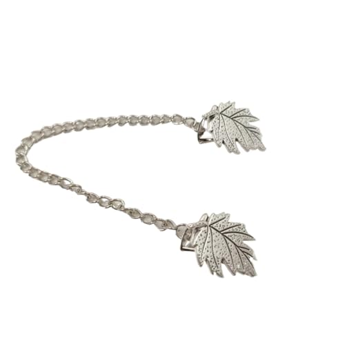 30pcs Women Vintage Flower Chain Cardigan Clip Waist Lady Retro Hand Forged Buckles Cloak Brooch Pin Jewelry - color: Color6