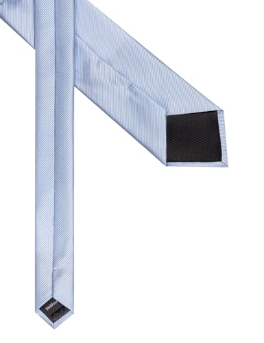 Solid Color Tie and Pocket Square with Tie Clip Lapel Pin Silk Formal Necktie Set Wedding Formal - color: Baby Blue