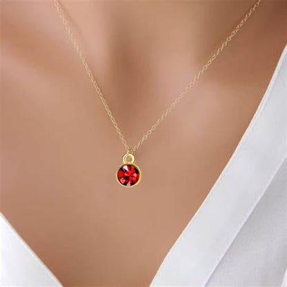 BetterJonny 260pcs Charms for Jewelry Making, 60pcs Gold Crystal Birthstone Charms Beads with 100 Lobster Clasps and 100 Jump Ring for Necklace Bracelet Earring - color: （#A）Gold Round