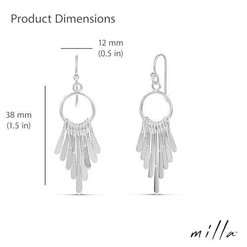 Milla Boho Earrings for Women Dangling - color: Tassel