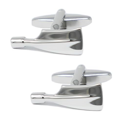 Novelty Sports Theme Cuff Links For Men Father's Day Birthday Gift Fancy Cufflinks - style: Rowing