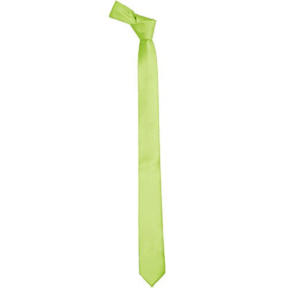 K. Alexander Skinny Ties - Multiple Solid Colors - Classic 2" width - color: Pear Green
