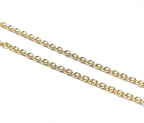 12 Inch Minimalist Anklet Plated Gold Fine Link Stainless Steel Chain Stylish Cable Style Ankle Bracelet Gift Boxed Size Plus Size