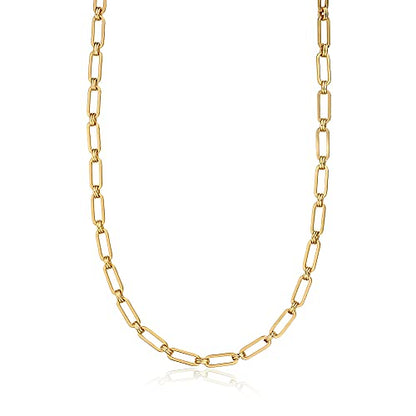 FRUMOS Dainty Layered Choker Necklace 18k gold Plated Y Pendant Commemorative coin Necklace Multilayer Bar Disc Necklace Adjustable Layering Choker Necklaces fashion jewelry for Women Girls - color: Pin-and-loop necklace