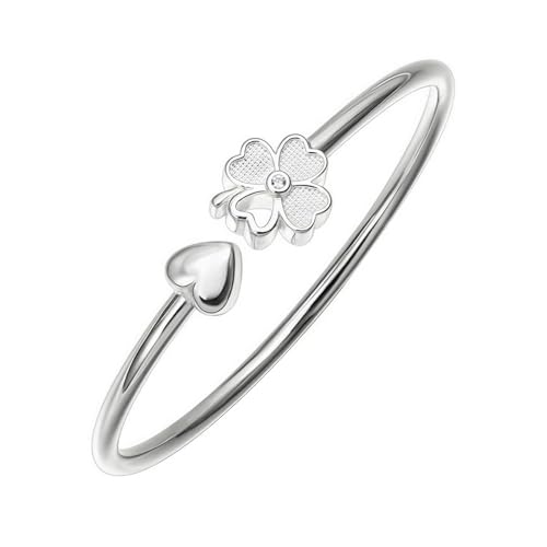 925 Sterling Silver Bracelet Plated Cuff Bangle Bracelet Fashionable Multi-layer Cross Wire Bangle Bracelet Open Adjustable Wide Cuff Bracelet for Teen Girls Fashion Jewelry - color: 12