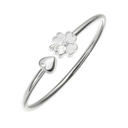 925 Sterling Silver Bracelet Plated Cuff Bangle Bracelet Fashionable Multi-layer Cross Wire Bangle Bracelet Open Adjustable Wide Cuff Bracelet for Teen Girls Fashion Jewelry - color: 12