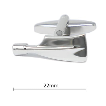 Novelty Sports Theme Cuff Links For Men Father's Day Birthday Gift Fancy Cufflinks - style: Rowing