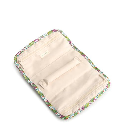 Vera Bradley womens Premium Cotton Jewelry Roll - color: Ribbon Plaid