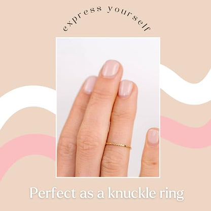 Nova Stacking Ring – Handmade Rings for Women—Stackable Rings …