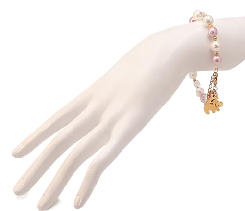 Lion Necklace Dainty Lion Lover Bracelet Earrings Animal Kingdom Gift Valentine's Jewelry - style: White+Purple-1