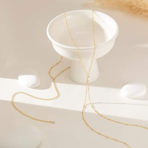 14K Gold Plated Layered Body Waist Chain for Women | Layered Waist Chain with CZ Heart and Pearl Pendant, Belly Chain Belt Jewelry for Women, Bikini Summer Beach Wear - style: CZ Waist Beads Chain