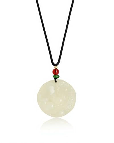 Natural Jade Cross Necklace for Men/Women Green Stone Healing Cross Pendant Necklace Christian Religious Spirit Jewelry Gift - color: I