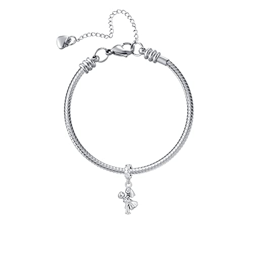 Bow Royal Crown Married Couple Wine Bottle Lock Key Arrow Heart Dangle Charm Bead for Pandora Bracelet … - style: Married Couple