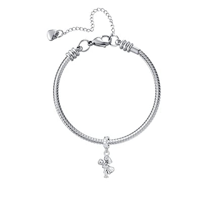 Bow Royal Crown Married Couple Wine Bottle Lock Key Arrow Heart Dangle Charm Bead for Pandora Bracelet … - style: Married Couple