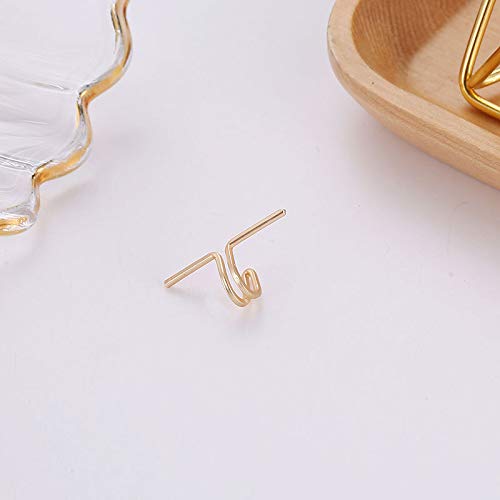 Ear Cuff Earrings for Women Ear Cuffs Non Piercing Clip on Cartilage Earring Fake Earrings Jewelry for Women - color: A