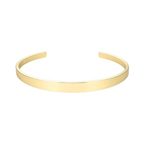 Amazon Essentials Cuff Bracelet, 8" - color: Yellow