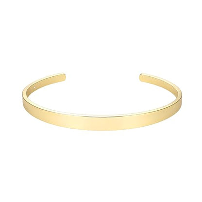 Amazon Essentials Cuff Bracelet, 8" - color: Yellow