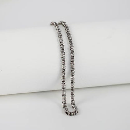 Stainless Steel Chain Necklaces,Rolo Chain Necklace for Men Women,Unique Fashion and Charm Jewelry, Silver Tone Chain,Stainless Steel Adjustable Link, Gifts for Friends/Husband/Dad - style: 1469
