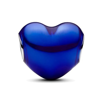 S925 Sterling Silver Enamel Colorful Heart Charm Fit Bracelets Necklaces | Black Pink Blue Green Red Enamel Heart Charms DIY Fashion Holiday Jewelry Gift Valentines Day & Anniversary for Women - color: Silver-1496