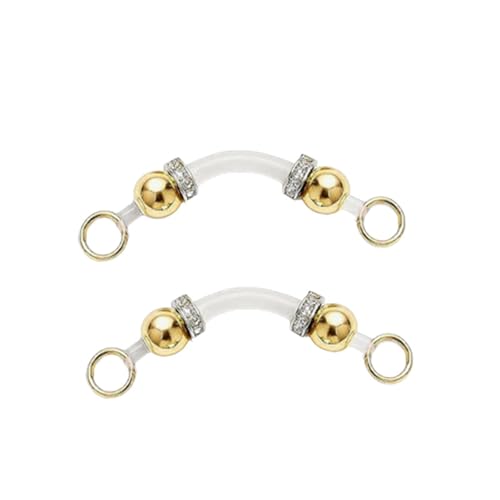 Nipple Covers for Women Lingerie Charm Painless Trinket Delicate Adornment Body Accent Non Pierced Rings - color: Gold