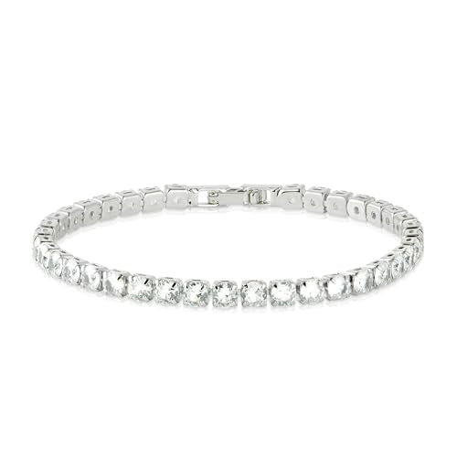 2PCS Handmade Bracelet Protection Gifts, String Adjustable Amulet Bracelet, Powerful Bracelet for Good Luck, Red Braided Bracelet for Women Mother Daughter Couples Sisters Friends - color: Silver-3 Layered Cubic Zirconia Bracelets-B