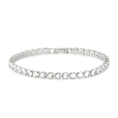2PCS Handmade Bracelet Protection Gifts, String Adjustable Amulet Bracelet, Powerful Bracelet for Good Luck, Red Braided Bracelet for Women Mother Daughter Couples Sisters Friends - color: Silver-3 Layered Cubic Zirconia Bracelets-B